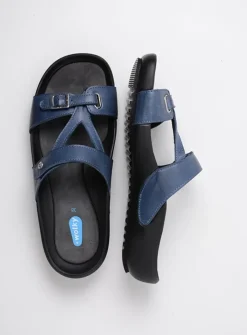 DAMES Wolky Slippers<O'Connor - jeans leer