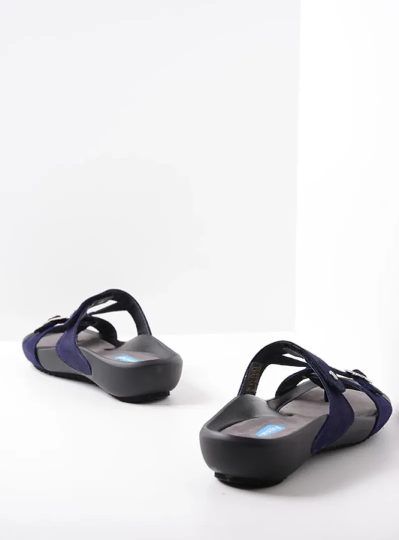 DAMES Wolky Slippers<O'Connor - paars nubuck