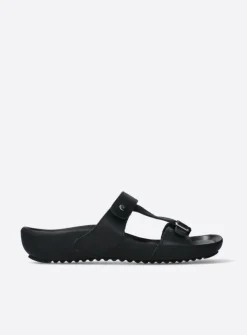 DAMES Wolky Slippers<O'Connor - zwart leer