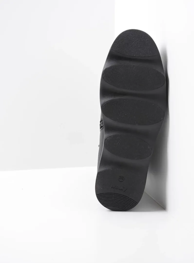 DAMES Wolky Herfst/Winter<Ogano - zwart leer