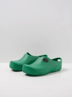 DAMES Wolky Klompen<OK Clog-Klomp - groen fluor PU