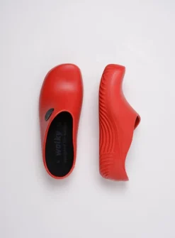 DAMES Wolky Klompen<OK Clog-Klomp - rood PU