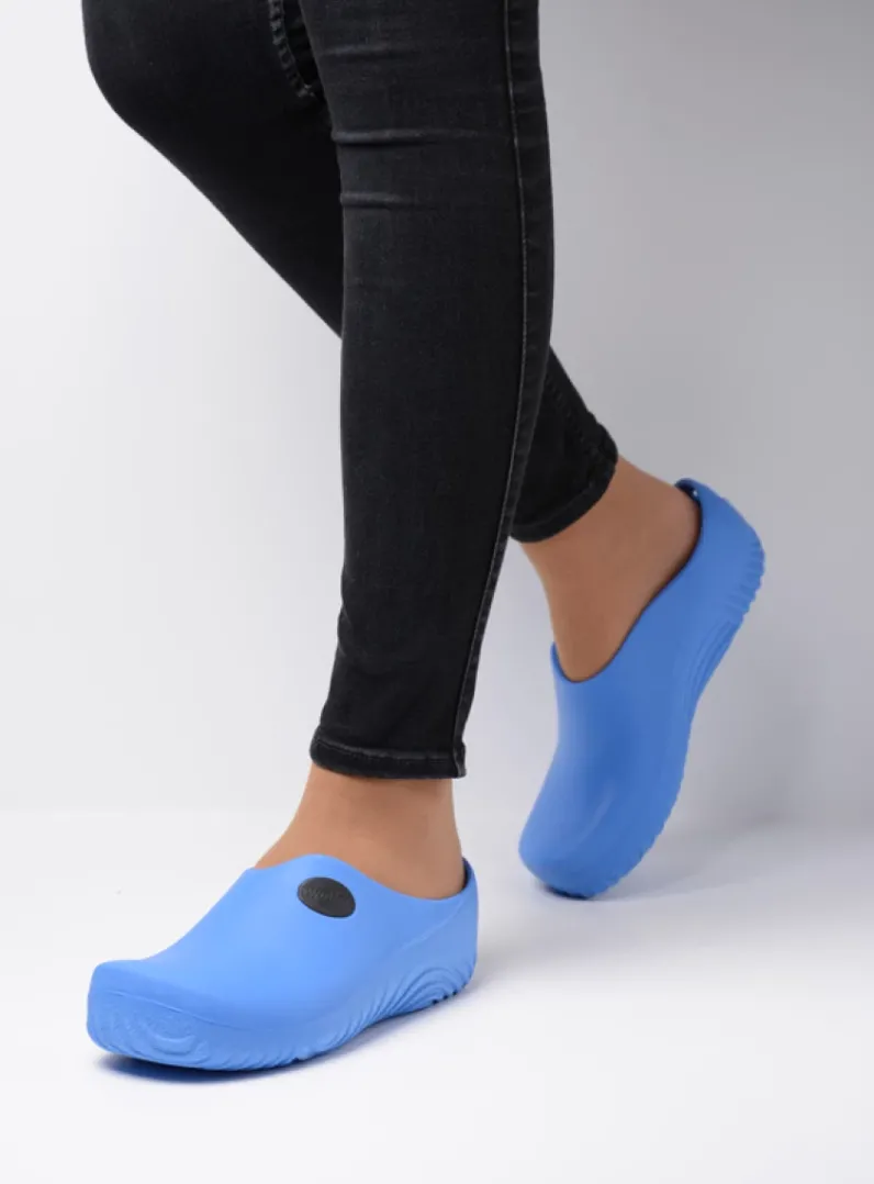 DAMES Wolky Klompen<OK Clog-Klomp - sky-blue PU