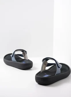 DAMES Wolky Slippers<Peace - jeans leer