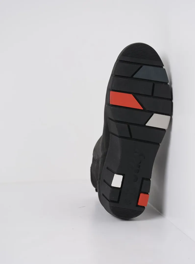 DAMES Wolky Herfst/Winter|Enkellaarsjes<Phoenix HV - zwart nubuck