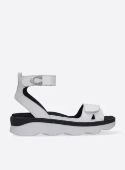 DAMES Wolky Sandalen<Plata - wit leer