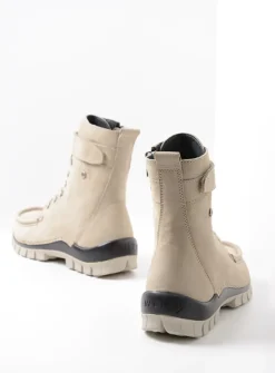 DAMES Wolky Hoge Veterschoenen|Veterlaarzen<Reach - safari nubuck