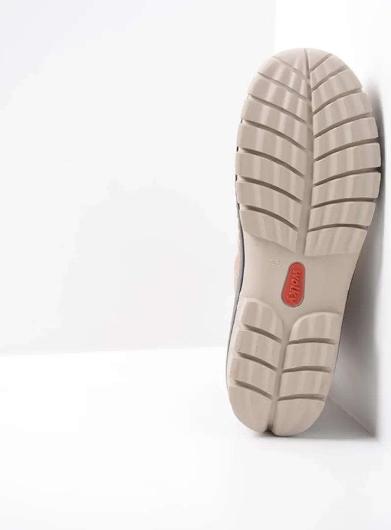 DAMES Wolky Hoge Veterschoenen|Veterlaarzen<Reach - safari nubuck