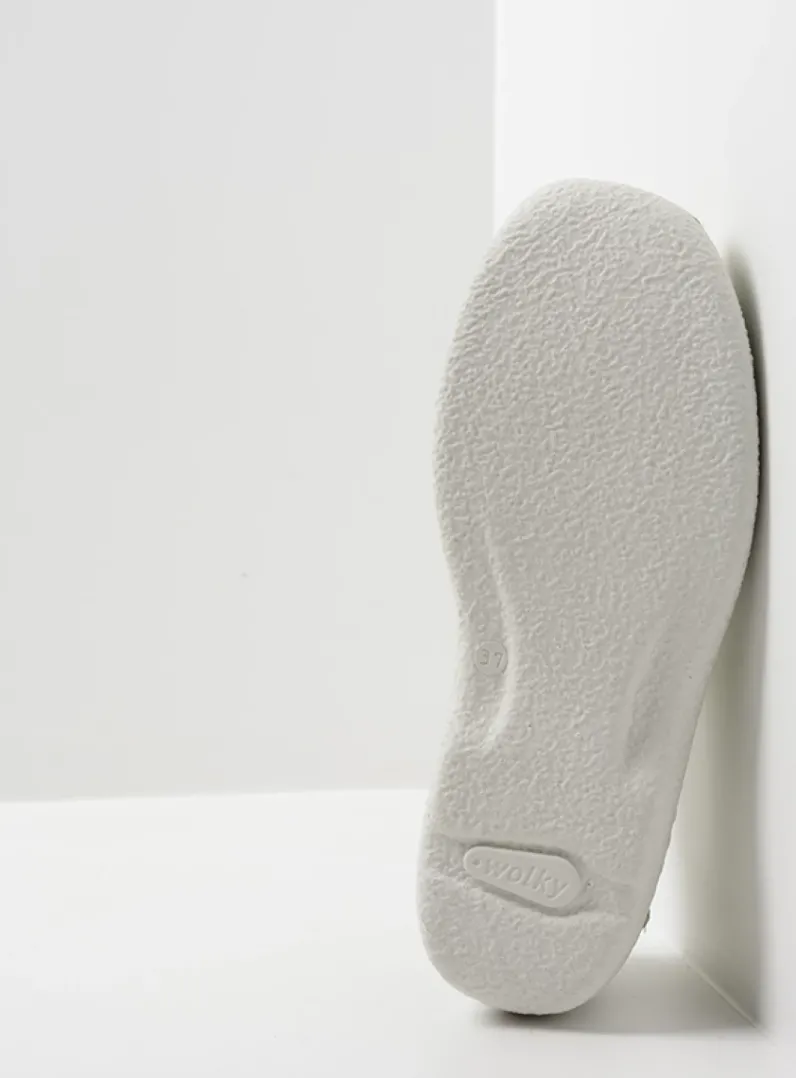 DAMES Wolky Lage Veterschoenen<Roll Shoe - beige nubuck