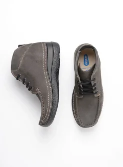 DAMES Wolky Hoge Veterschoenen|Herfst/Winter<Roll Shoot - asfalt nubuck