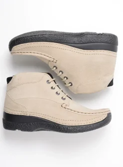 DAMES Wolky Hoge Veterschoenen|Herfst/Winter<Roll Shoot - safari nubuck