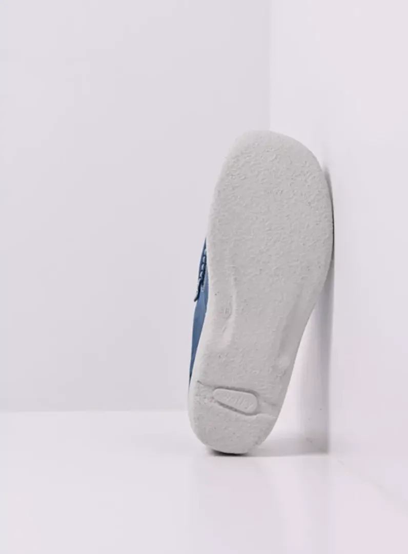 DAMES Wolky Slippers|Klompen<Roll Slide - blauw effectleer