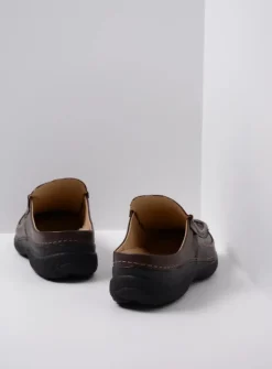 Heren Wolky Slippers Heren|Comfortschoenen Heren<Roll Slide men - bruin leer