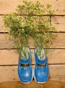 DAMES Wolky Slippers|Klompen<Roll Slipper - blauw effectleer