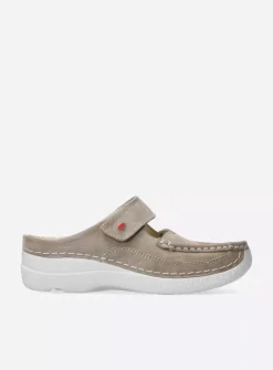 DAMES Wolky Slippers|Klompen<Roll Slipper - safari effectleer