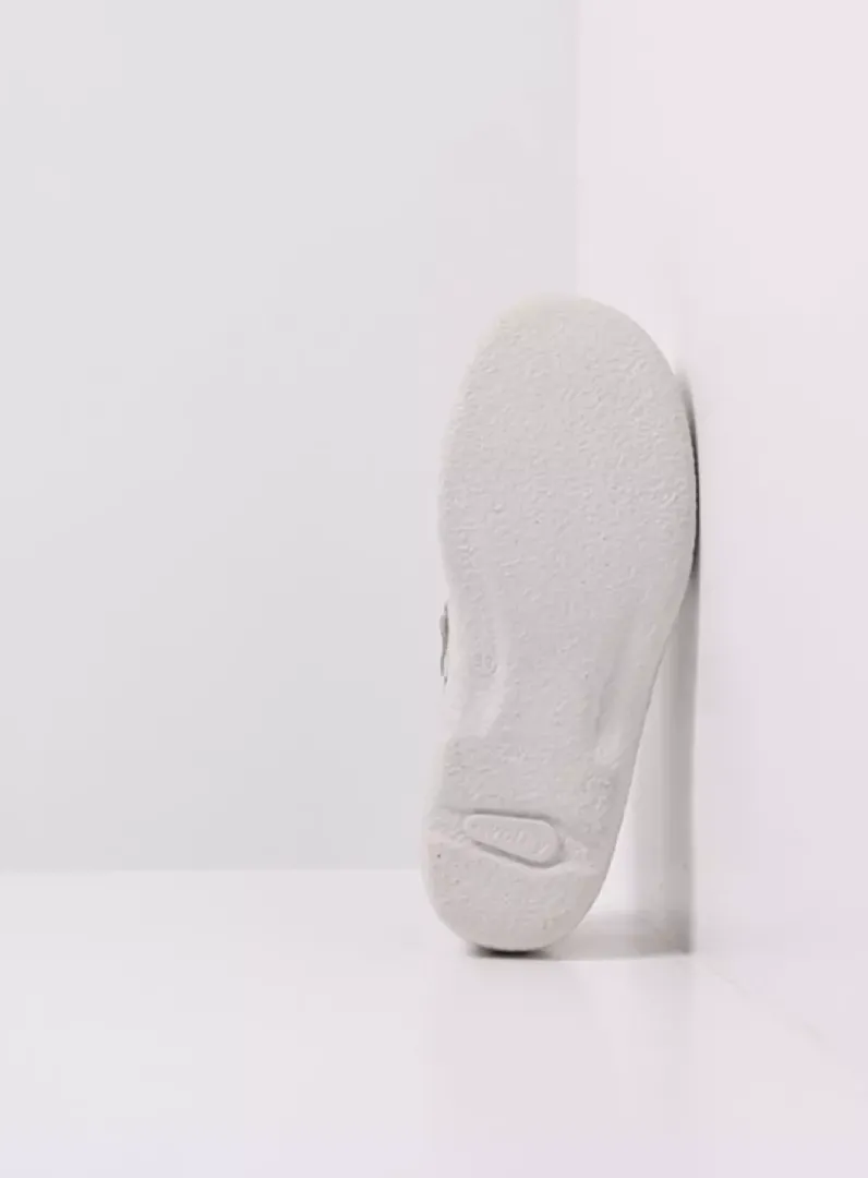 DAMES Wolky Instappers|Herfst/Winter<Roll Strap - gebroken wit leer