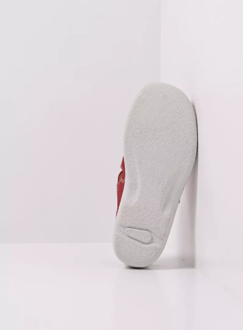 DAMES Wolky Klompen|Slippers<Roll Talaria - rood leer