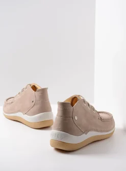 DAMES Wolky Lage Veterschoenen|Hoge Veterschoenen<Rosella - safari nubuck