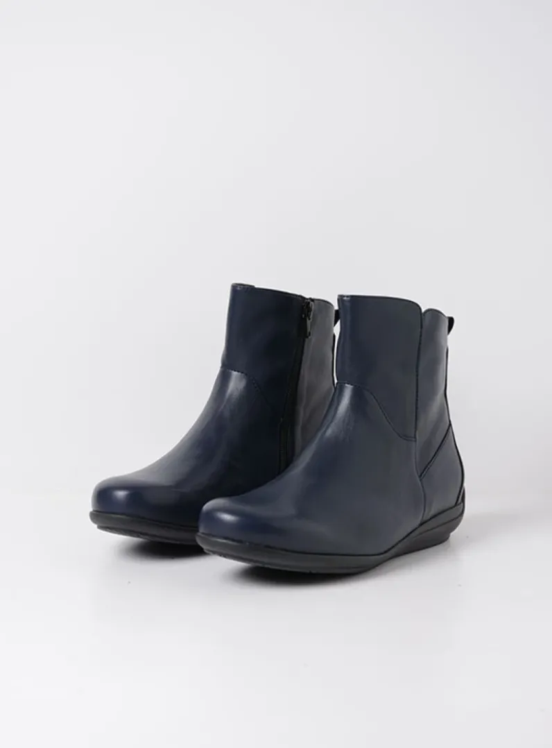 DAMES Wolky Herfst/Winter|Enkellaarsjes<Ryland F2F - blauw biocare