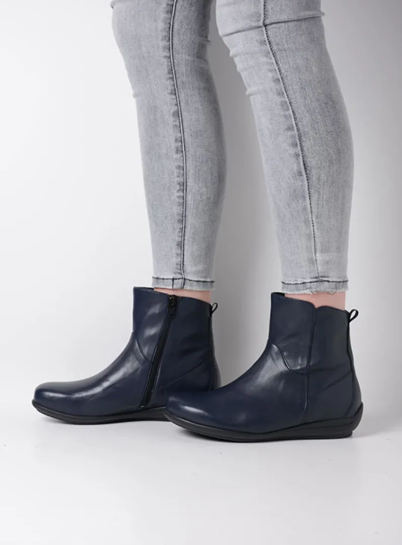 DAMES Wolky Herfst/Winter|Enkellaarsjes<Ryland F2F - blauw biocare