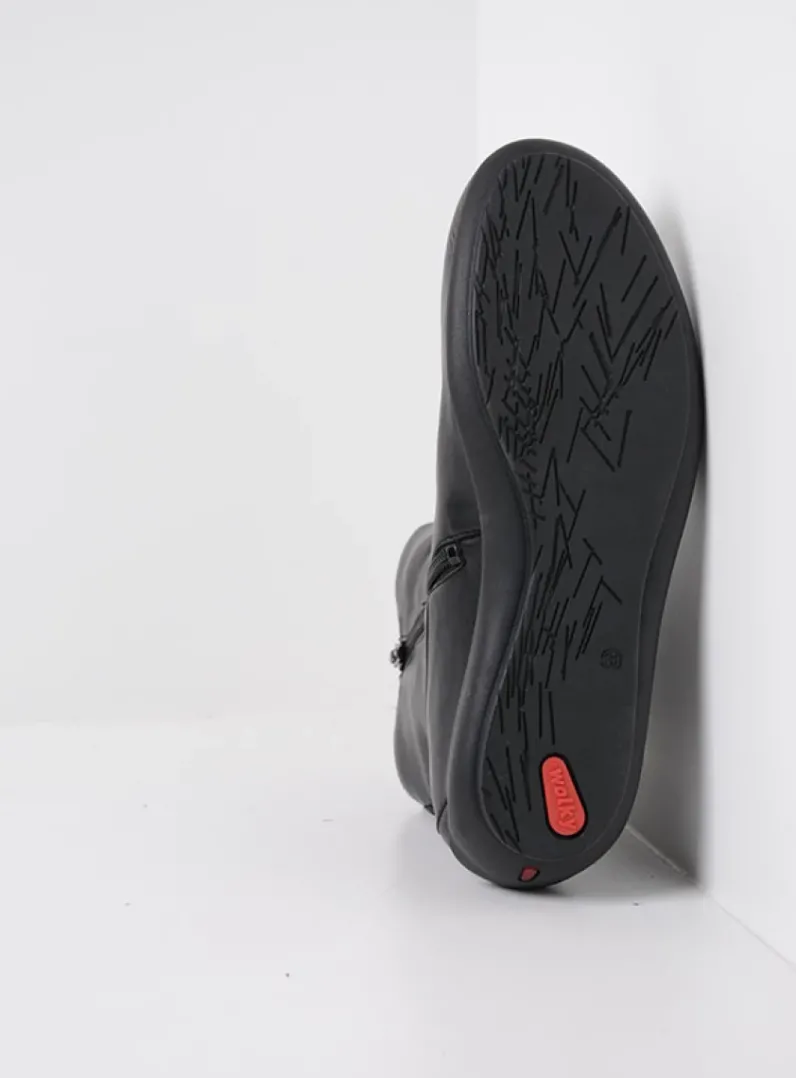 DAMES Wolky Herfst/Winter|Enkellaarsjes<Ryland F2F - zwart biocare