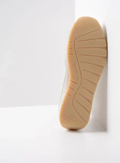 DAMES Wolky Hoge Veterschoenen<Salado - creme wit leer