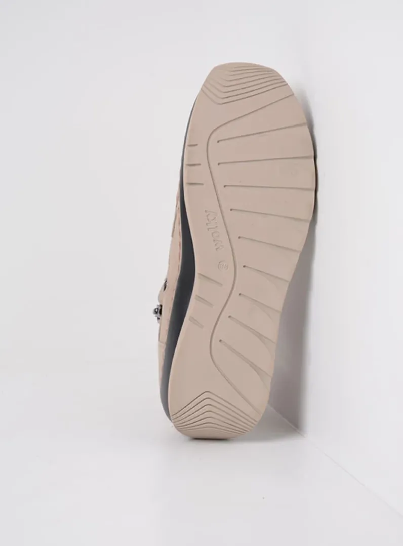 DAMES Wolky Hoge Veterschoenen<Salado - safari nubuck