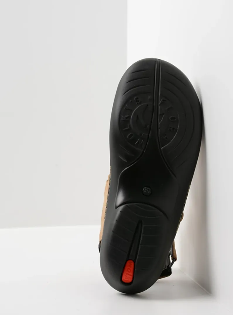 DAMES Wolky Sandalen<Salvia - beige nubuck