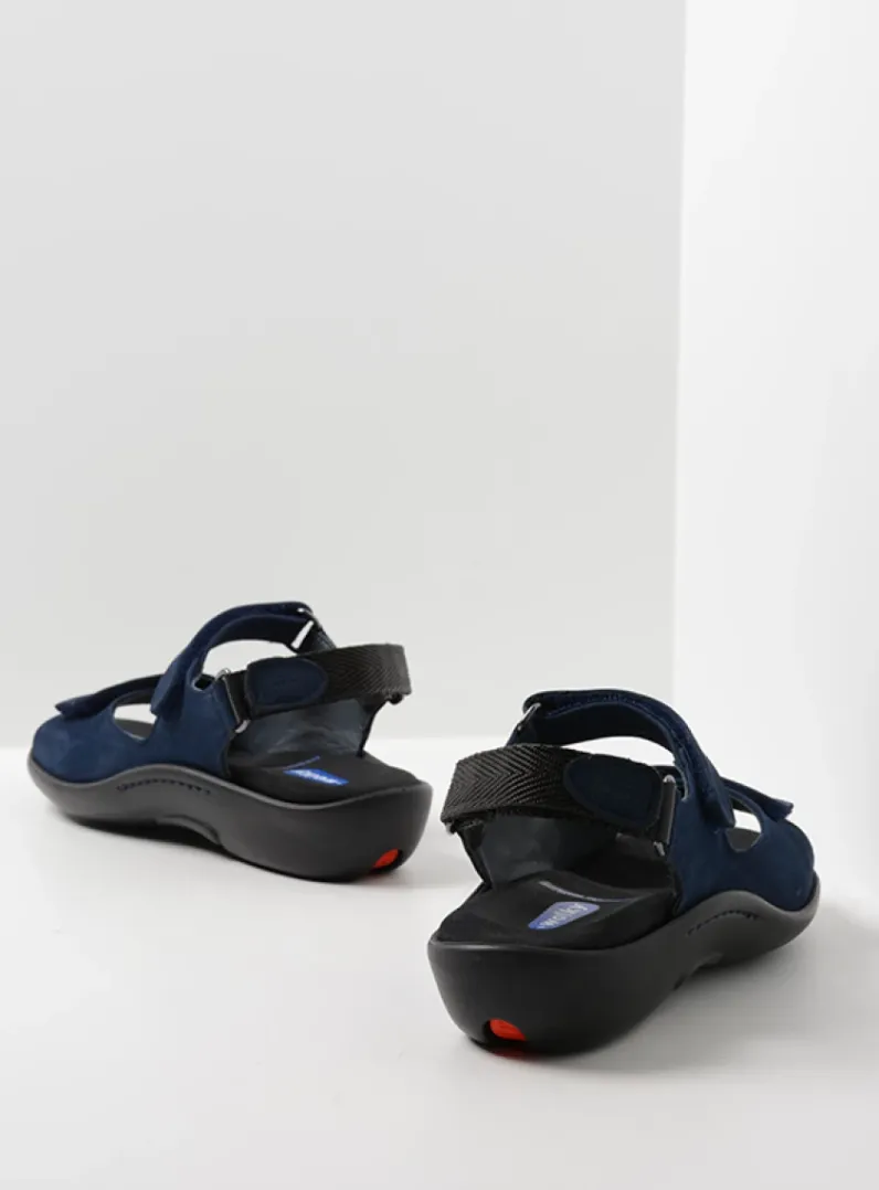 DAMES Wolky Sandalen<Salvia - denim nubuck