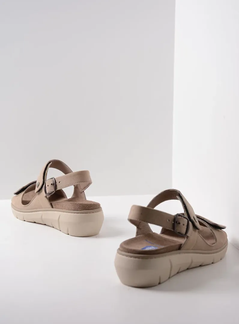 DAMES Wolky Sandalen<Santorini - safari nubuck