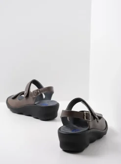 DAMES Wolky Sandalen<Scala - 30350 bruingrijs leer