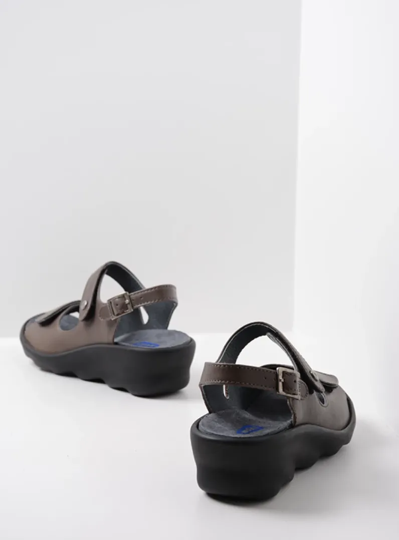 DAMES Wolky Sandalen<Scala - 30350 bruingrijs leer