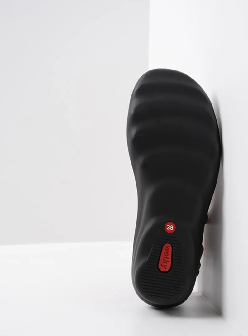 DAMES Wolky Sandalen<Scala - 30350 bruingrijs leer