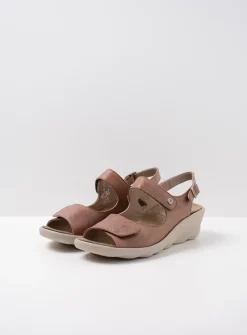 DAMES Wolky Sandalen<Scala - middenbruin leer