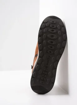 DAMES Wolky Hoge Veterschoenen|Wandelschoenen<Scone - cognac combi leer