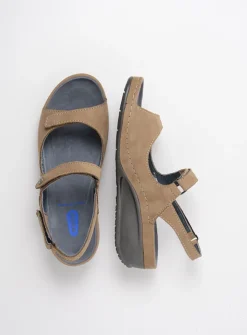 DAMES Wolky Sandalen<Shallow - beige nubuck