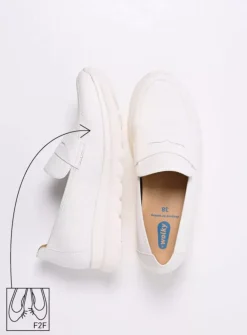 DAMES Wolky Instappers<Snoafer F2F - wit biocare