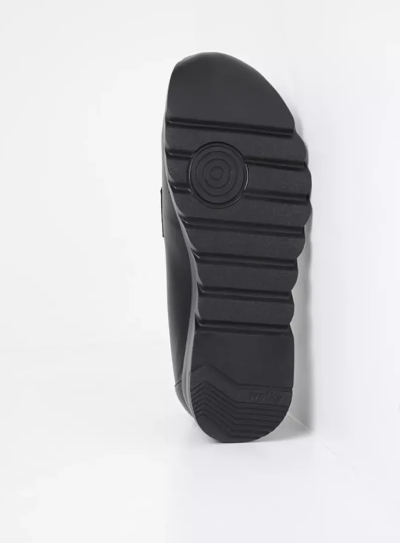 DAMES Wolky Instappers<Snoafer F2F - zwart biocare