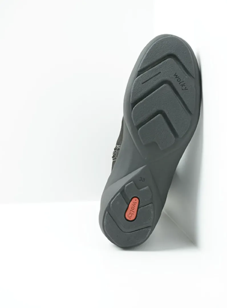 DAMES Wolky Herfst/Winter<Sole WR - zwart nubuck