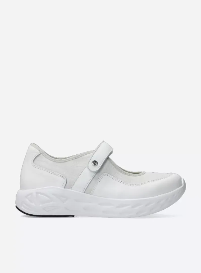 DAMES Wolky Wandelschoenen|Bandschoenen<Spring S2F - wit/gebroken combi stretch