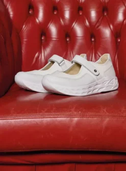 DAMES Wolky Wandelschoenen|Bandschoenen<Spring S2F - wit/gebroken combi stretch