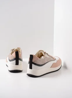 DAMES Wolky Lage Veterschoenen|Sneakers<Sprint - gebroken wit/nude combi leer