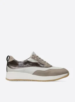 DAMES Wolky Lage Veterschoenen|Sneakers<Sprint - safari combi leer