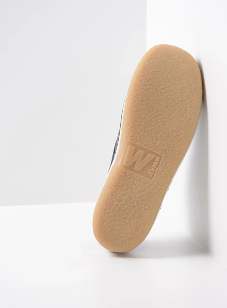 DAMES Wolky Lage Veterschoenen|Sneakers<Taranta - blauw leer