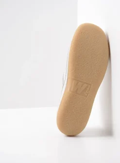 DAMES Wolky Lage Veterschoenen|Sneakers<Taranta - creme wit leer