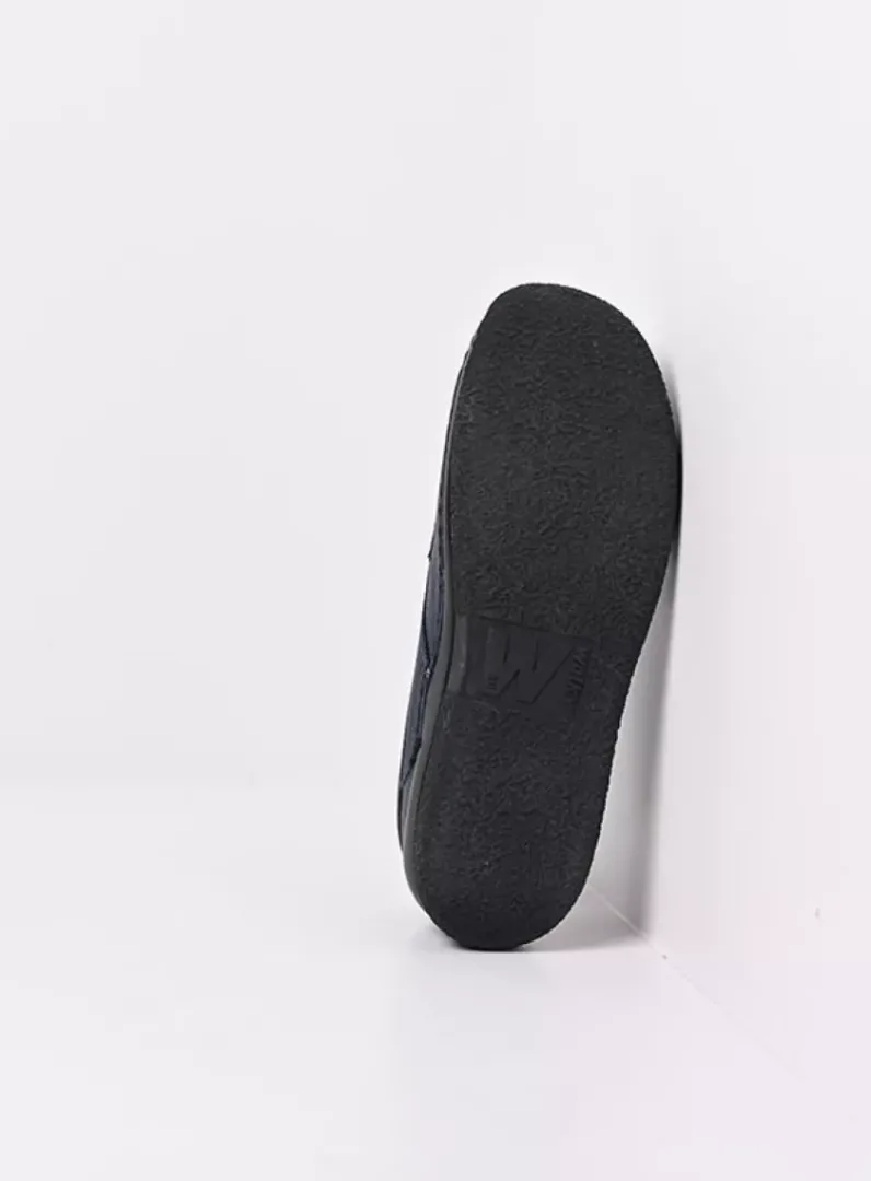 DAMES Wolky Lage Veterschoenen|Sneakers<Taranta - donkerblauw leer