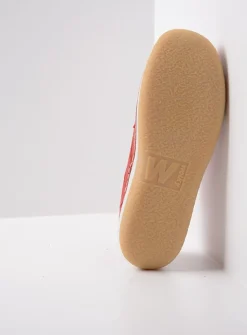 DAMES Wolky Lage Veterschoenen|Sneakers<Taranta - rood leer