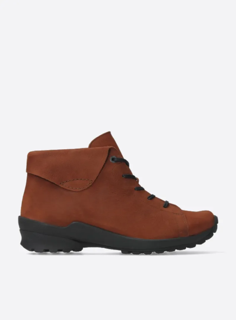 DAMES Wolky Hoge Veterschoenen|Herfst/Winter<Teton - terra nubuck
