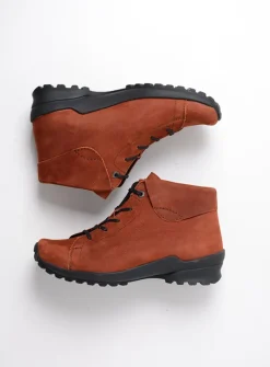DAMES Wolky Hoge Veterschoenen|Herfst/Winter<Teton - terra nubuck