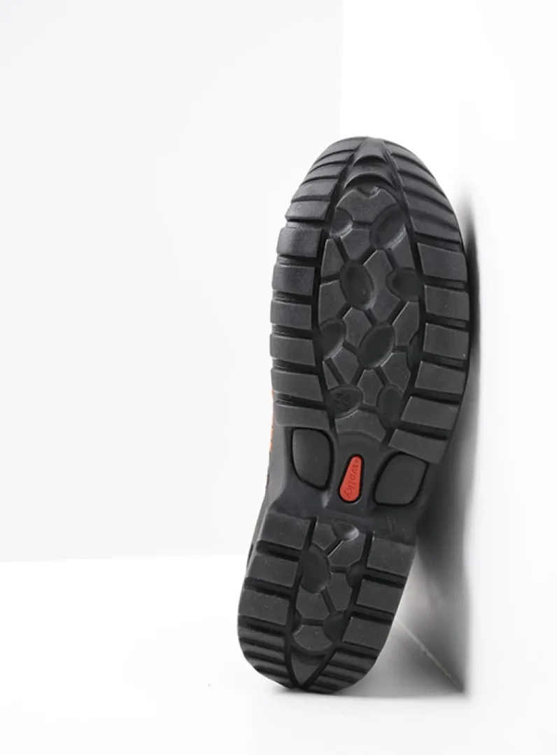 DAMES Wolky Hoge Veterschoenen|Wandelschoenen<Traction WP - camel nubuck